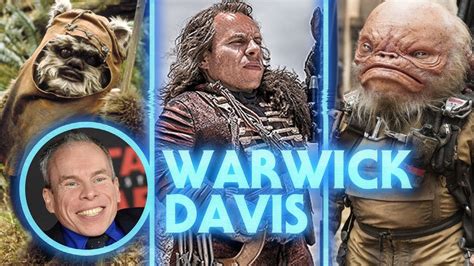 who did warwick davis play in star wars